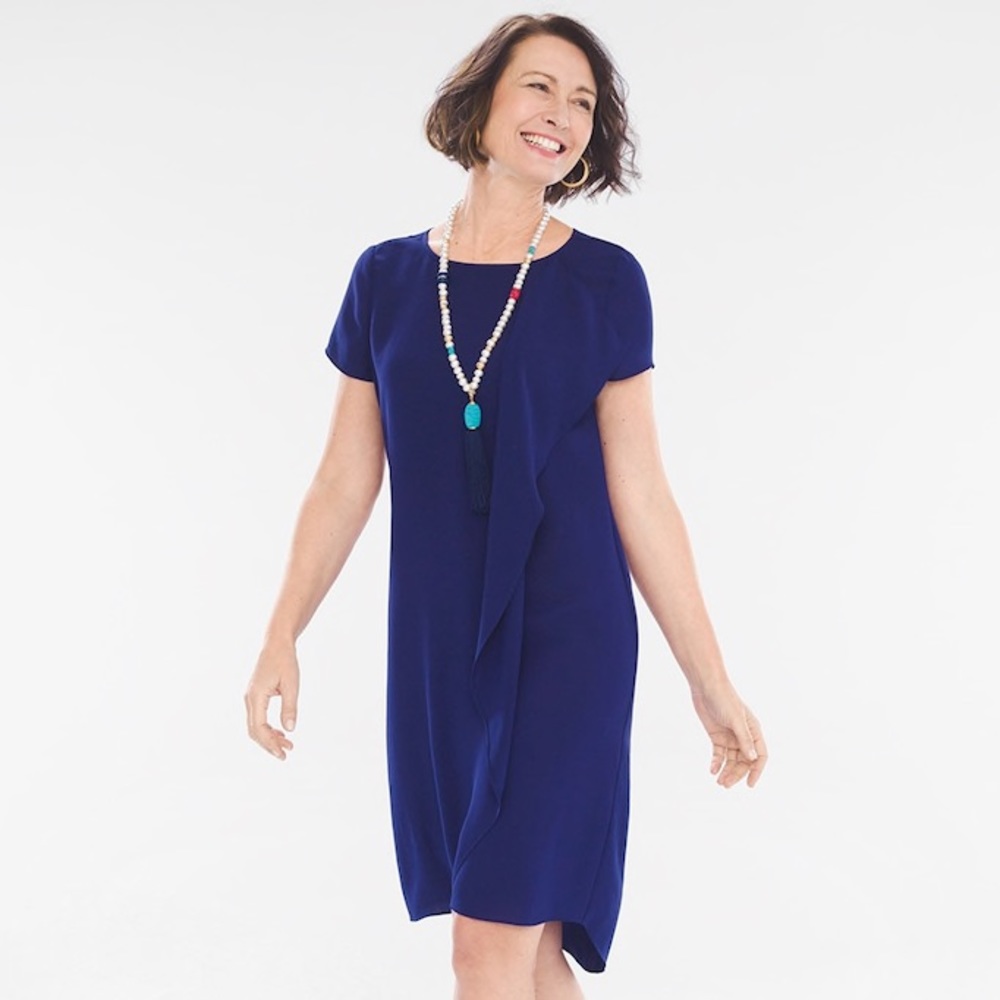 {Chico’s} NWT! ruffle dress